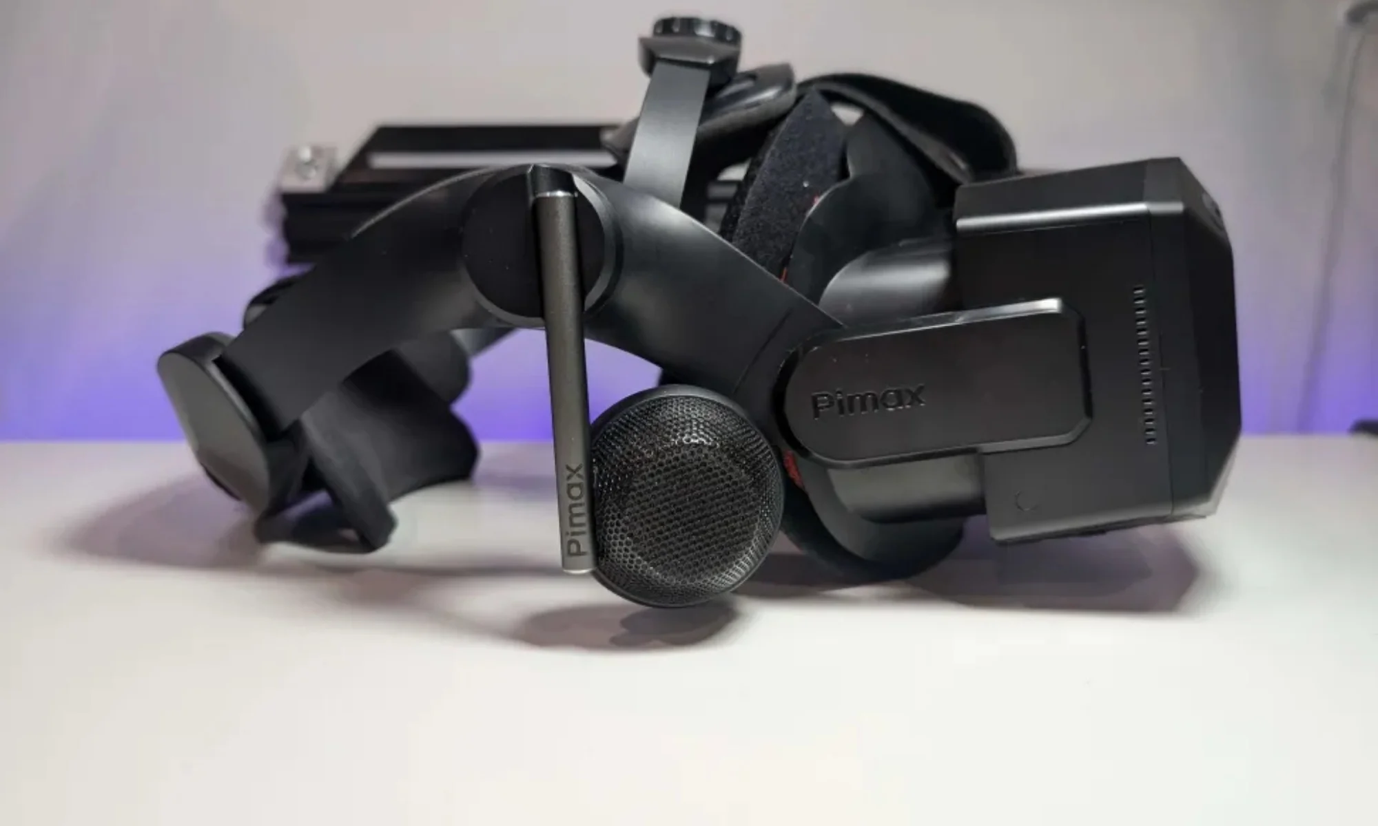 Pimax Crystal Super VR Headset Side Profile and Ergonomics